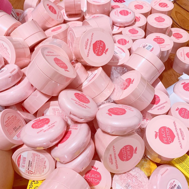 PHẤN PHỦ ĐÀO KIỀM DẦU SKINFOOD PEACH COTTON | BigBuy360 - bigbuy360.vn