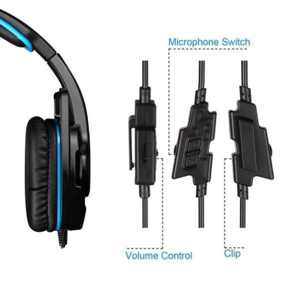 Tai nghe gaming  SA-708  SADEST GT  trùm tai Headphone gaming có mic tiện dụng cho PS4 PC Laptop | BigBuy360 - bigbuy360.vn