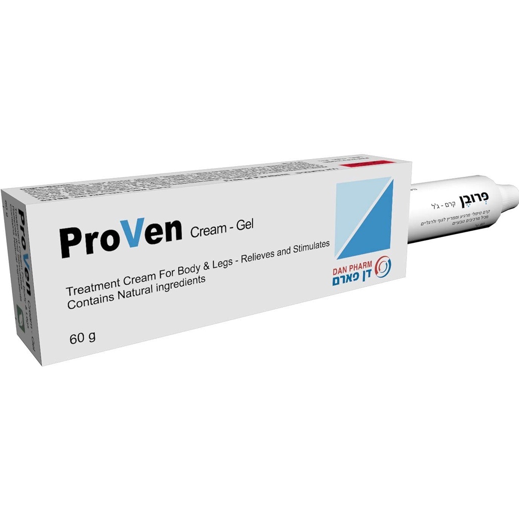 Proven cream gel hỗ trợ tĩnh mạch Dan pharm Tube 60g xuất xứ ISRAEL