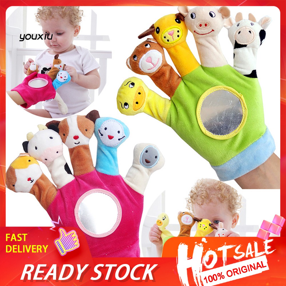Con Rối Đeo Tay Hình Động Vật Dễ Thương