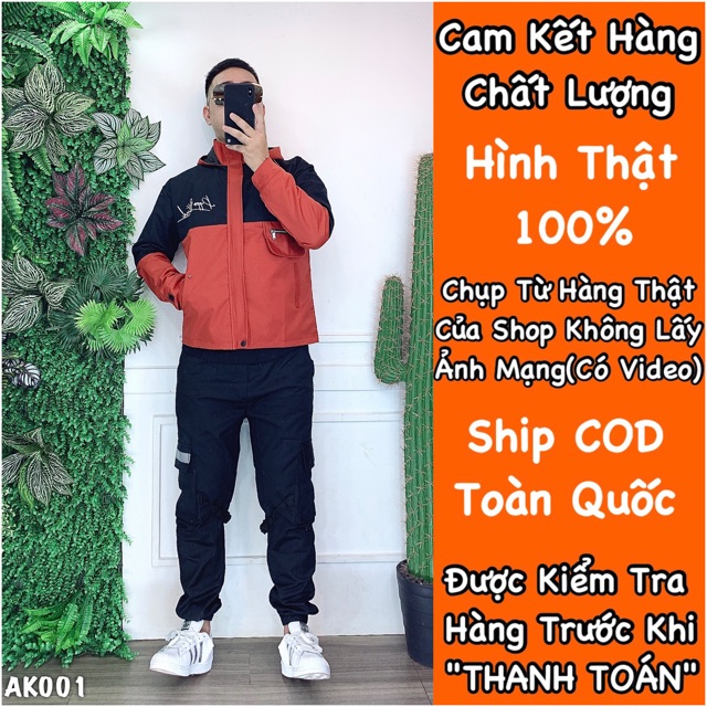 🌈𝐆𝐈𝐀́ 𝐗𝐔̛𝐎̛̉𝐍𝐆💢001 Áo Khoác Kaki - Hàng 2 Lớp Phối Màu Siêu Hot. Unisex - Hottrend | BigBuy360 - bigbuy360.vn