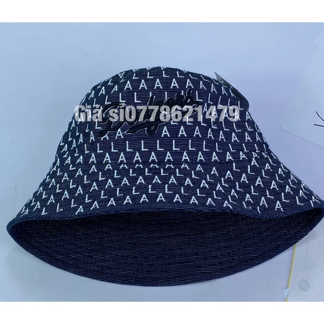 Nón bo ❤️ bucket bo cụp thêu (L):::(A) full bao đẹp hàn quốc thời trang