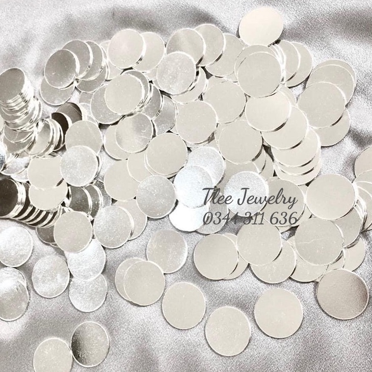 Đồng bạc 990 nguyên chất đánh gió TleeJewelry PK0107