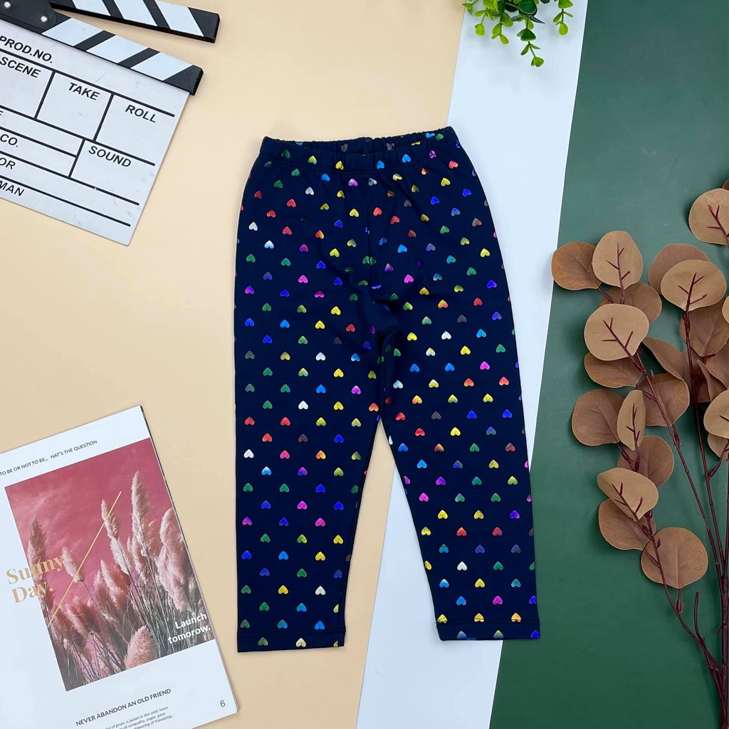 Quần legging thu đông  LITIBABY cho bé gái từ 9 - 25 kg . Chất siêu mềm , form đẹp
