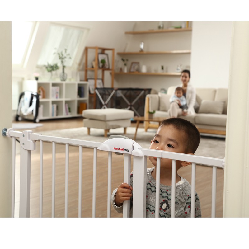 Thanh chắn cầu thang Babysafe không cần khoan tường XY007 cho cửa 75 - 85cm | Hàng nhập khẩu chính hãng [BH 12 THÁNG]