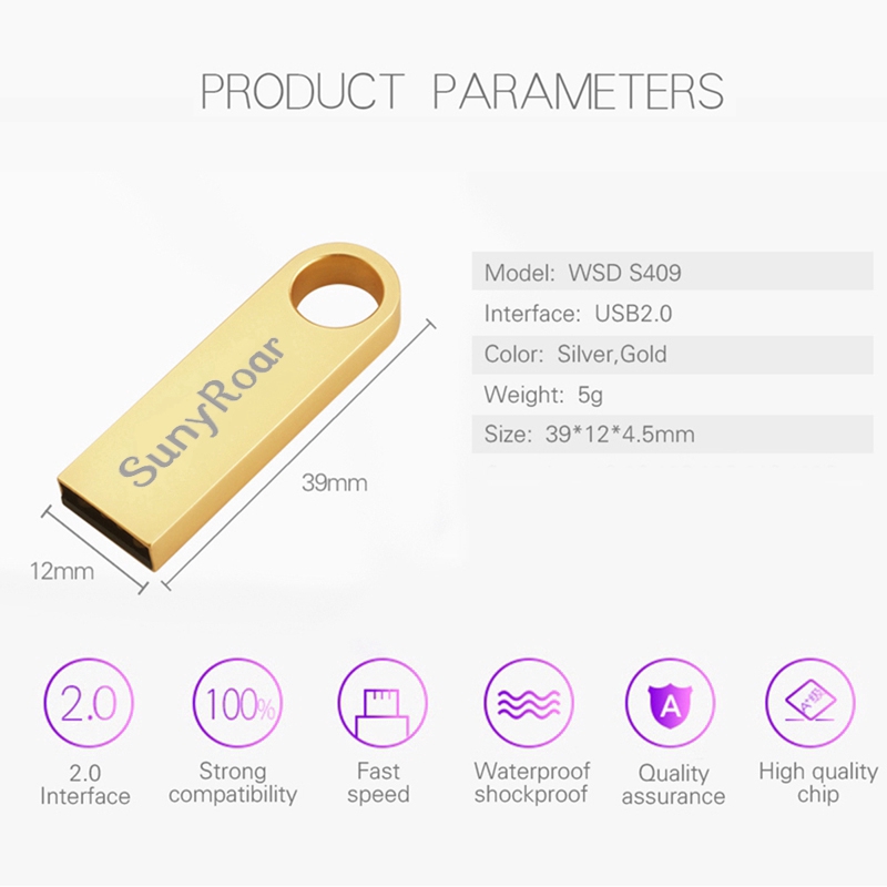 USB 2.0 64GB 32GB 16GB 8GB 4GB 2GB 1GB 4 màu sắc tùy chọn tiện lợi | BigBuy360 - bigbuy360.vn