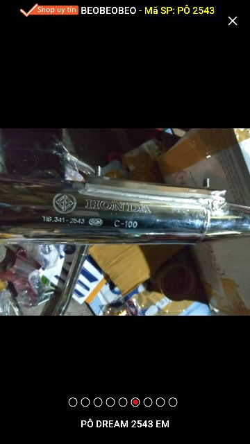 Pô xe máy dream 2543