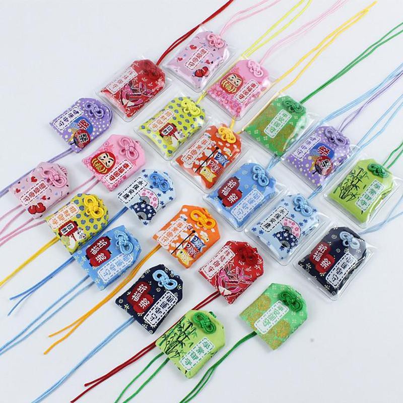 Túi Phước May Mắn Omamori Kèm Túi Bảo Vệ Nhiều Hình Nhiều Ý Nghĩa Khác Nhau Quà Tặng Xinh Xắn Dễ Thương