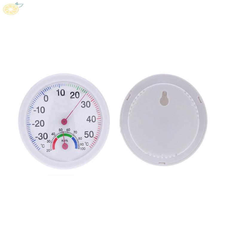 Nhiệt kế kiêm đồng hồ hiển thị nhiệt độ và độ ẩm kiểu dáng thời trang