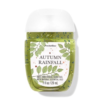Gel rửa tay khô diệt khuẩn Bath & Body Works Hand Sanitizer PocketBac Autumn Rainfall 29ml (Mỹ)