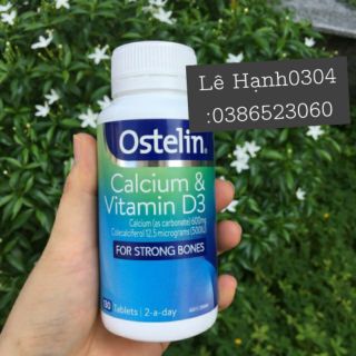 Thực phẩm Vitamin D Ostelin Australia 250 viên