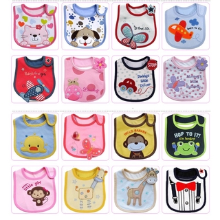 Yếm Ăn Cotton Chống Thấm Nước Tiện Lợi Dành Cho Bé