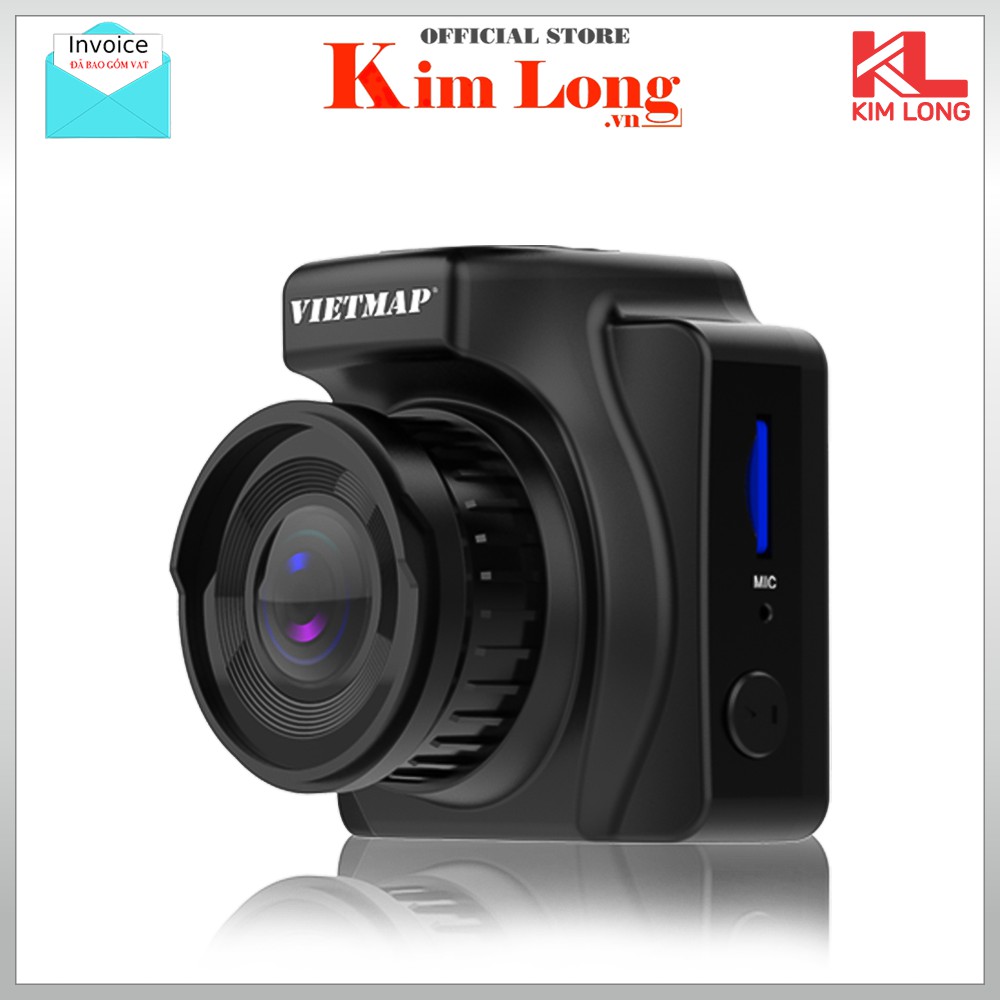 Camera hành trình Vietmap IR23 hồng ngoại | GPS + Kèm thẻ Nhớ- Hãng phân phối chính thức