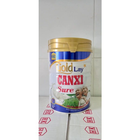 Sữa goldlay canxi cho người trên 30 tuổi lon 900g - Giúp xương chắc, ngừa tiểu đường