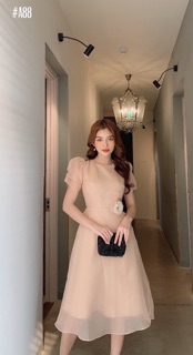 Đầm Voan Kiếng thiết Kế
