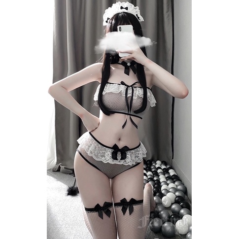 FM7453 Cosplay Hầu Gái Dễ Thương Quyến Rũ • Người Hầu Nóng Bỏng • Sexy Maid | BigBuy360 - bigbuy360.vn