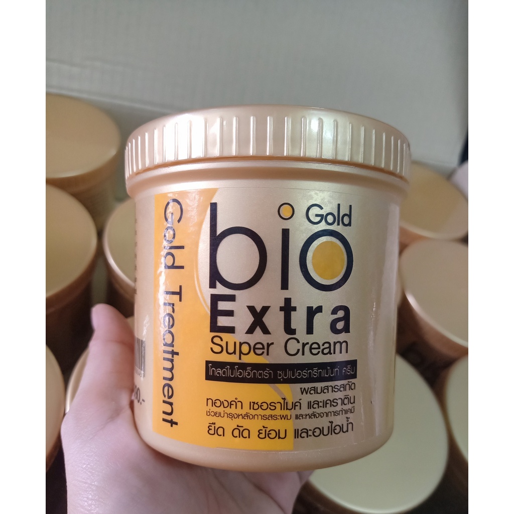 Ủ tóc bio extra gold Treatment