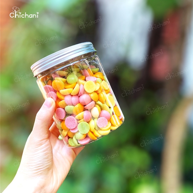 Bánh ăn dặm tan nhanh Chichani rau củ tự nhiên lòng đỏ trứng gà nguyên chất cho bé