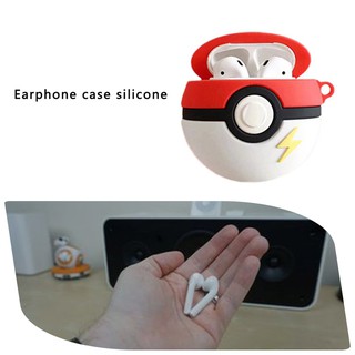 Suitable For Airpods Pro For Apple 1/2 Generation Headset Protective Case Silicone Protective Shell Cover Pokémon