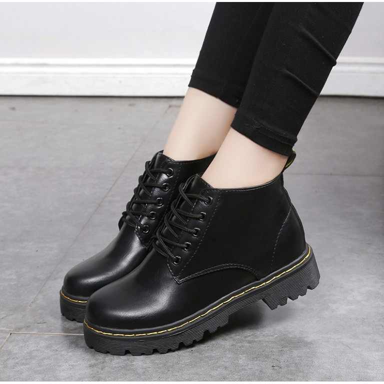 Giày oxford nữ cao cổ giày nữ học sinh giày ulzzang phong cách mới nhất
