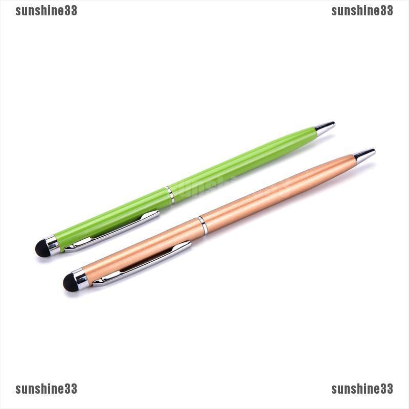 1 / 5 / 10 Bút Bi Cảm Ứng 2 Trong 1 Cho Ipad Iphone Tablet Smartphone