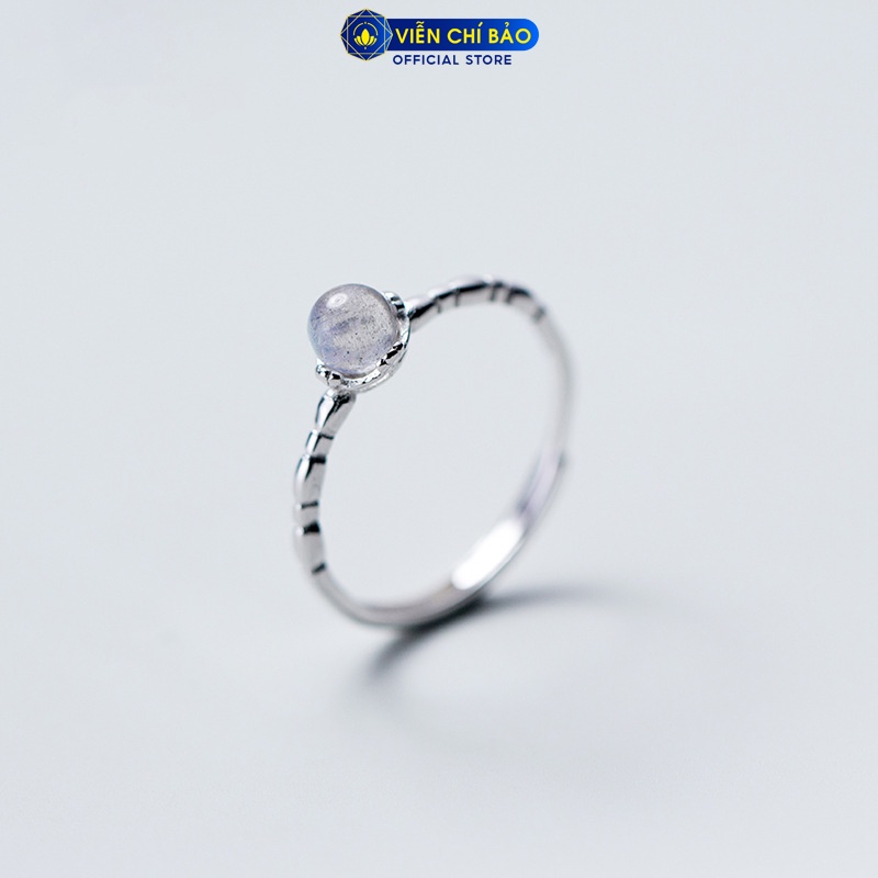 Nhẫn bạc nữ hình Mặt trăng nhỏ chất liệu bạc 925 thời trang phụ kiện trang sức nữ Viễn Chí Bảo N000573x