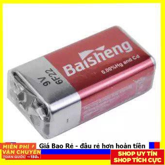 2 viên Pin 9V loại tốt Baisheng