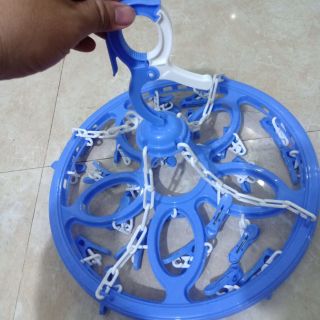 Móc dù tròn 25 móc, nhựa duy tân