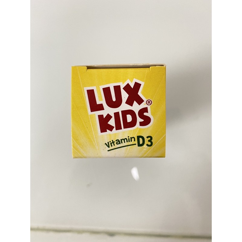 Luxkids Vitamin D3.Bổ Sung D3 Giúp Tăng Hấp Thụ Canxi,Phát Triển Toàn Diện.Xuất Xứ Đức