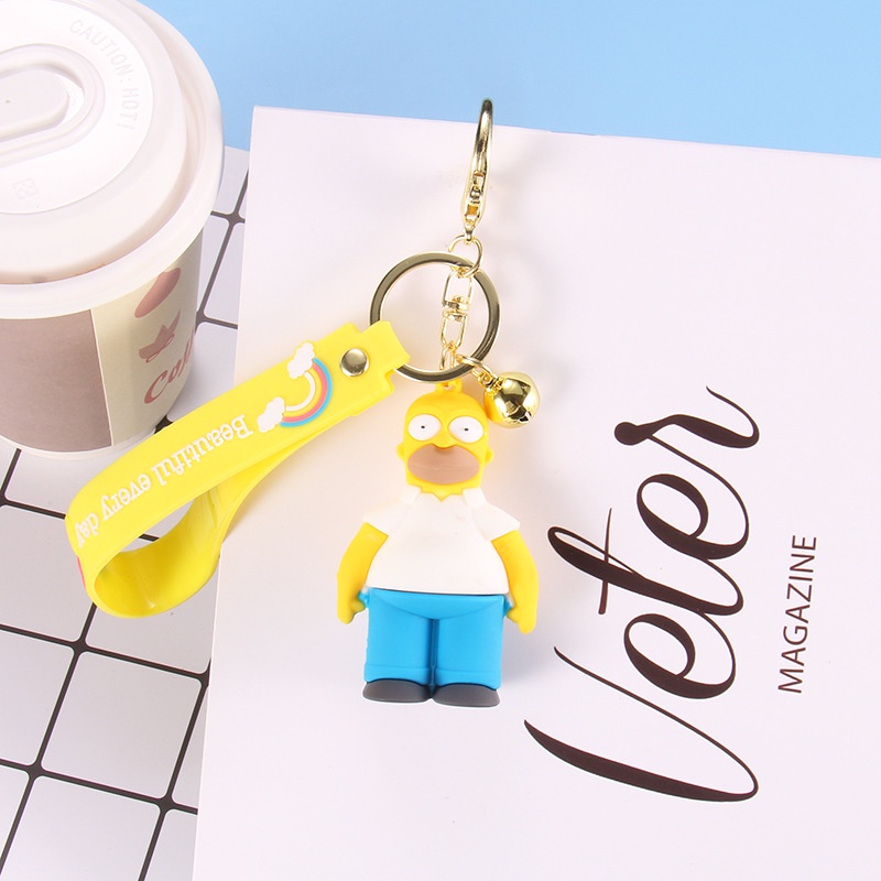 Móc Khóa Hình Hoạt Hình Simpsons Đáng Yêu