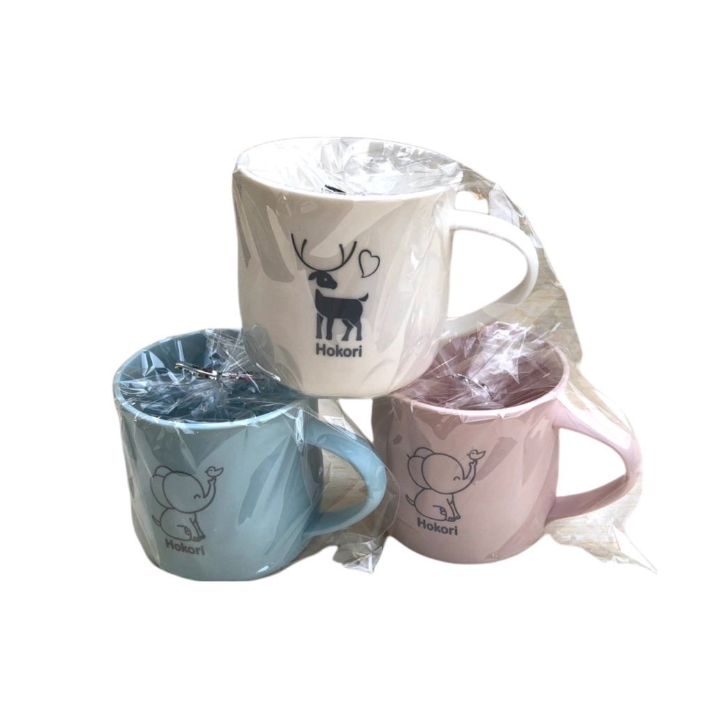 Cốc nhựa Hokori 350ml Việt Nhật chịu nhiệt tốt, Cốc uống nước màu sắc xinh xắn có quai cầm
