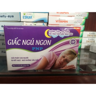 GIẤC NGỦ NGON PNP- Giải pháp cho người bị mất ngủ- ngủ không sâu giấc.