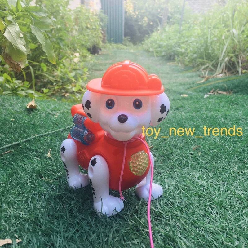 Đồ chơi, chó cứu hộ biết đi, biết hát. Sản phẩm chạy pin con thỏ, có đèn led, màu sắc nét, phù hợp cả bé trai và bé gái