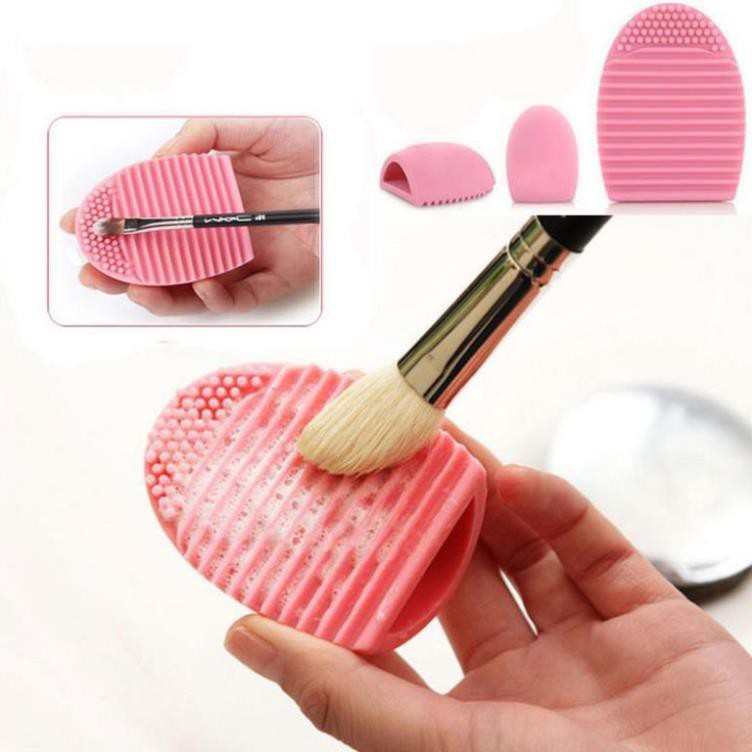 Dụng cụ vệ sinh cọ trang điểm silicone