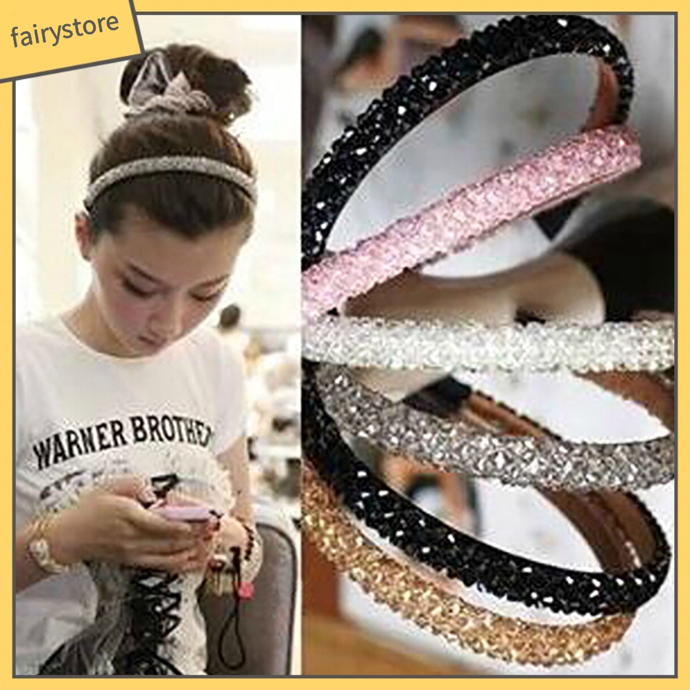 Băng đô đính đá thời trang cho nữ