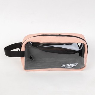 Hộp Bút Đựng Viết Mini Bóp Ví Nam Nữ Túi Thời Trang Unisex Canvas Siêu Bền Đẹp local brand Mi Midori