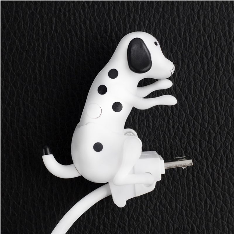 Dây Cáp Sạc Dữ Liệu Micro Usb Dài 1m Hình Chú Chó Dễ Thương Cho Điện Thoại