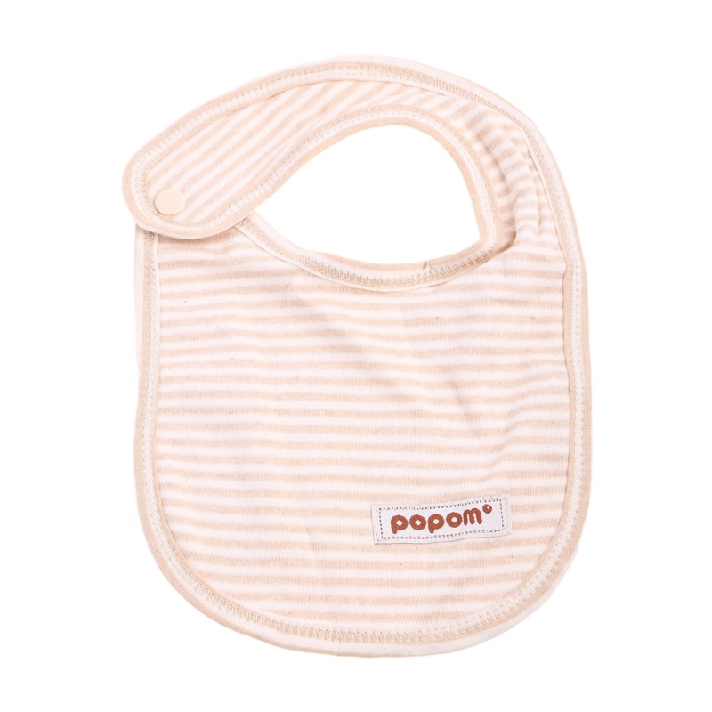 Yếm Ăn Cotton Hai Lớp Mềm Mại Dành Cho Bé Sơ Sinh