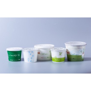 Tô giấy 32oz 1000ml + Nắp (200 bộ)