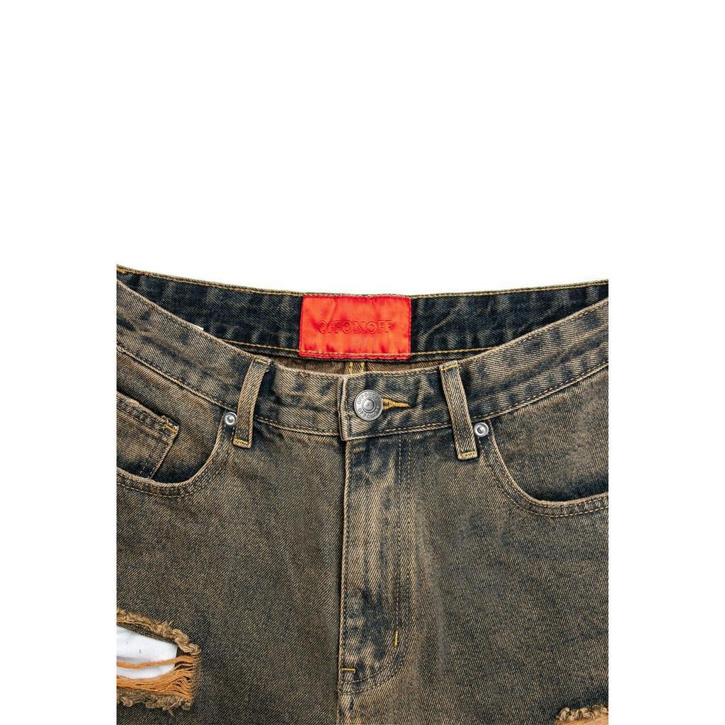 Quần Jeans Dài OFFONOFF Indigo / Dirty Dark Blue