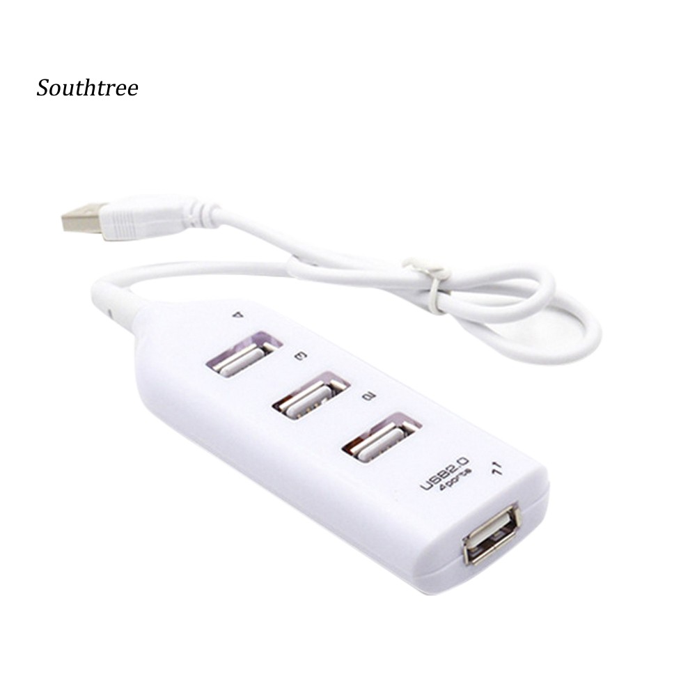 HUB Chia 4 Cổng Usb 2.0 Cho Macbook Laptop Máy Tính