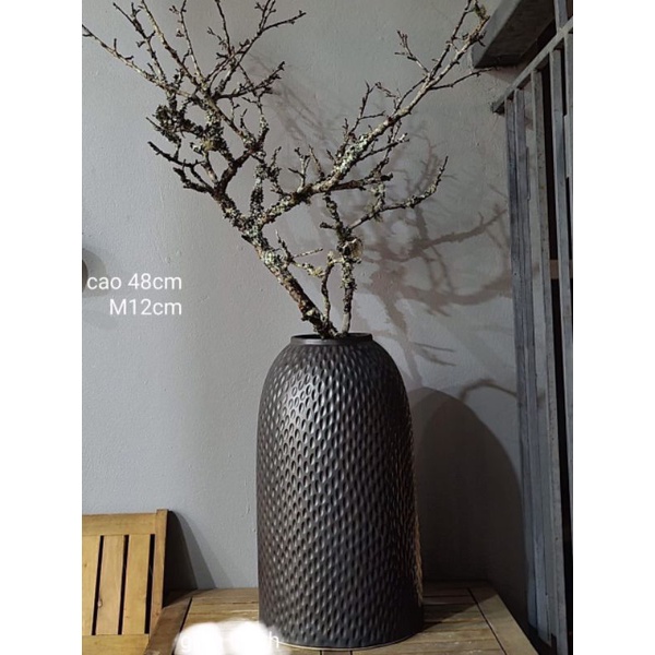 Bình hoa dáng CHUÔNG. Sứ Bát Tràng. H 20; 26;32;36;42,49cm,51cm. Lọ cắm đào rừng...