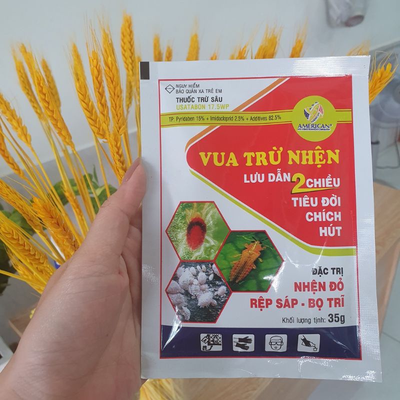 VUA TRỪ NHỆN TRĨ  LƯU DẪN 2 CHIỀU GÓI 35G