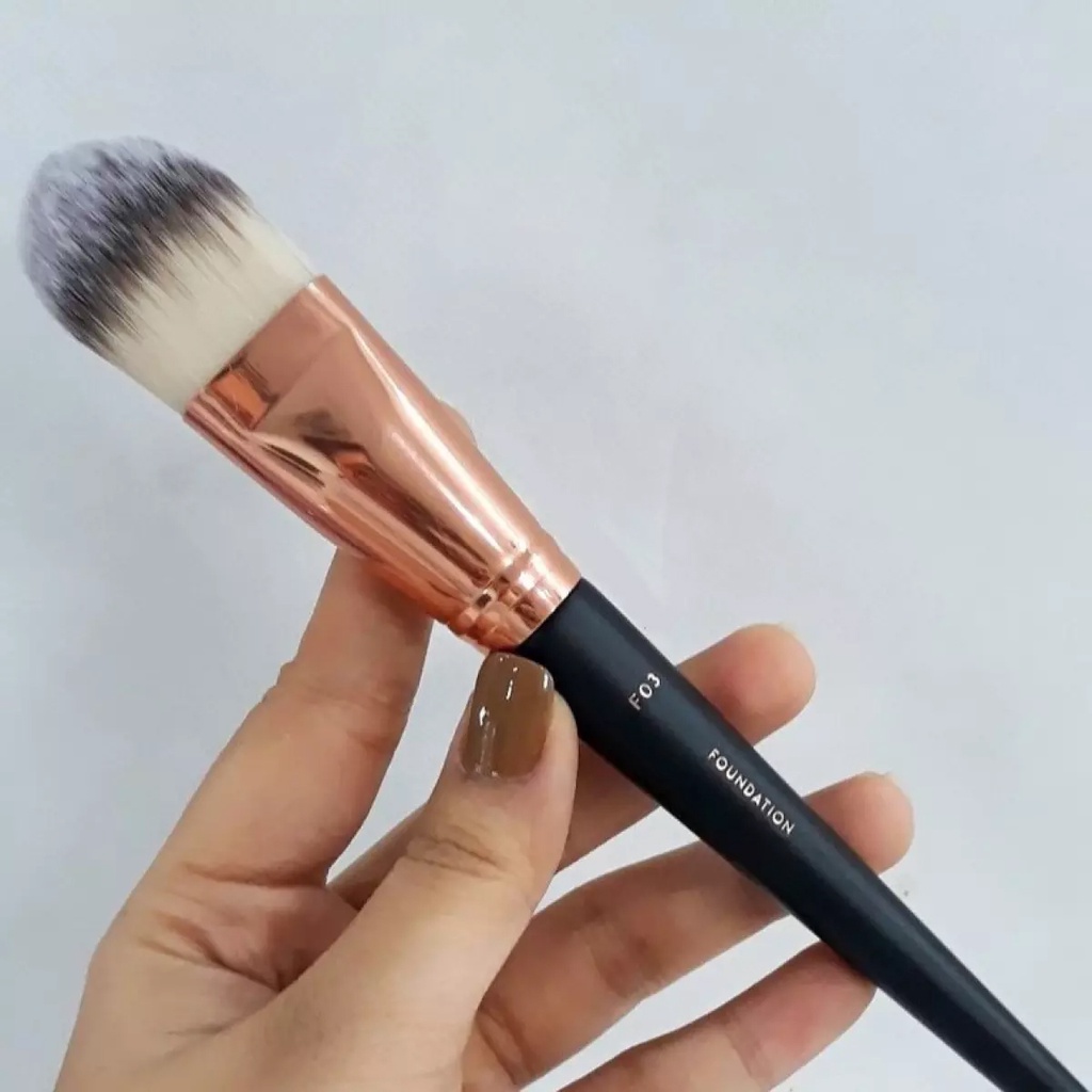 Cọ Đánh Nền Đầu Dẹp Vacosi F03 Foundation