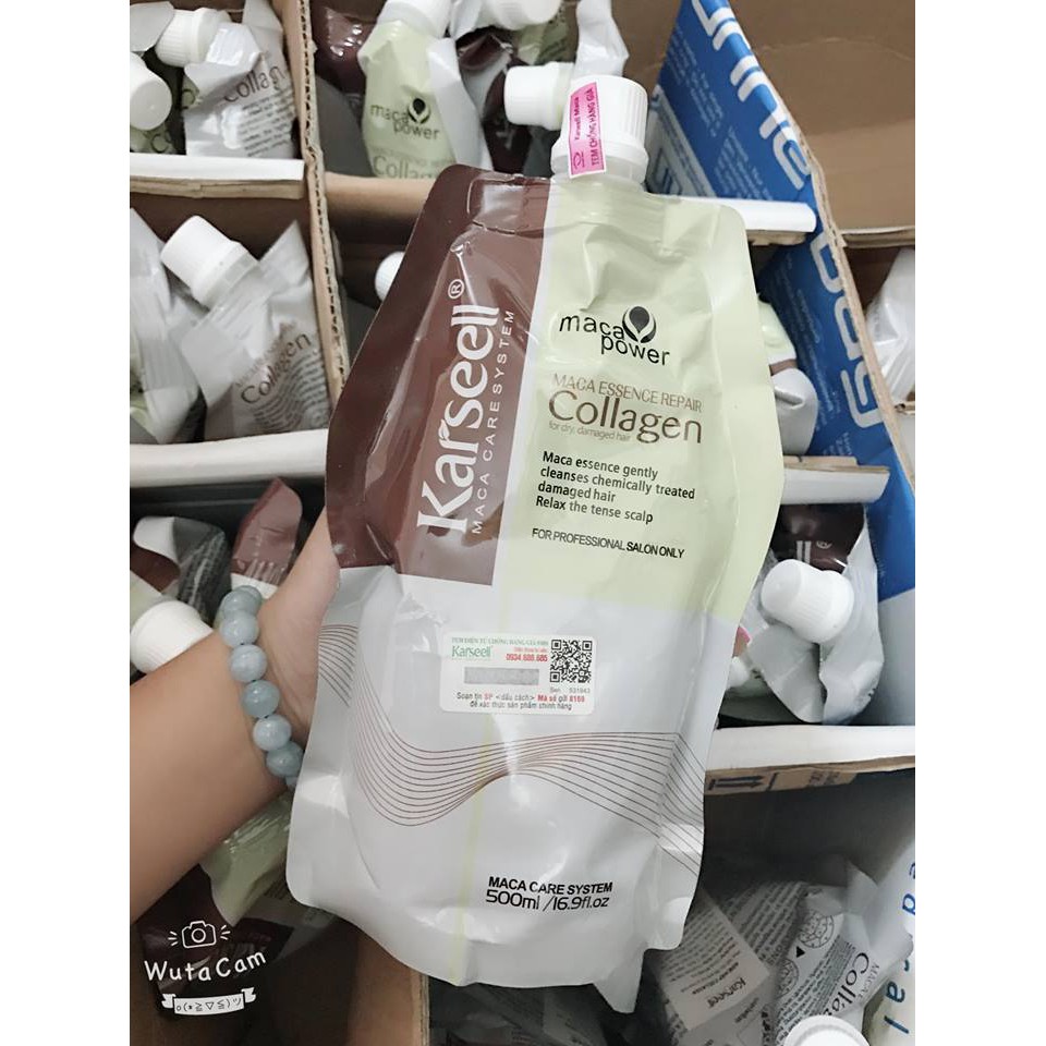 ủ tóc colagen