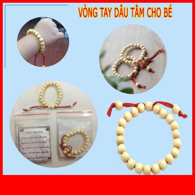 Vòng Đeo Tay Dâu Tằm cho bé