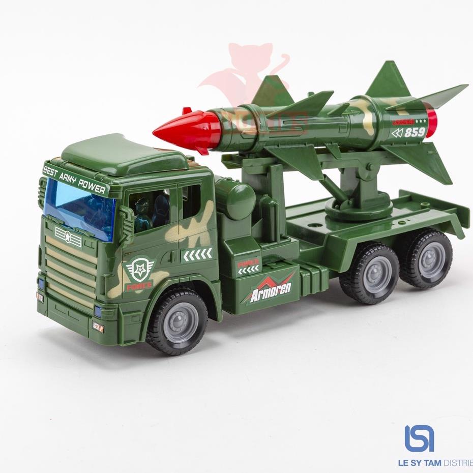Xe Quân Sự Chở Tên Lửa Cho Bé