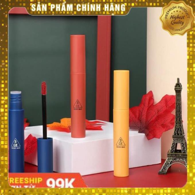 Son 3ce Xanh-Velvet Lip Tint Speak Up-Son Màu Đỏ Đất