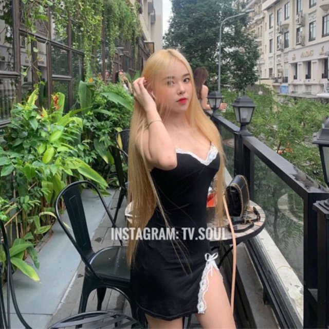 SALE Đầm dây nơ phối ren | BigBuy360 - bigbuy360.vn