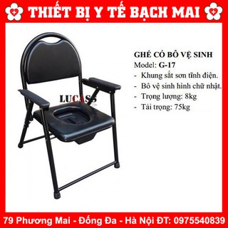 Ghế Bô Vệ Sinh Lucass G-17